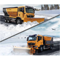 推雪扫雪吹雪车